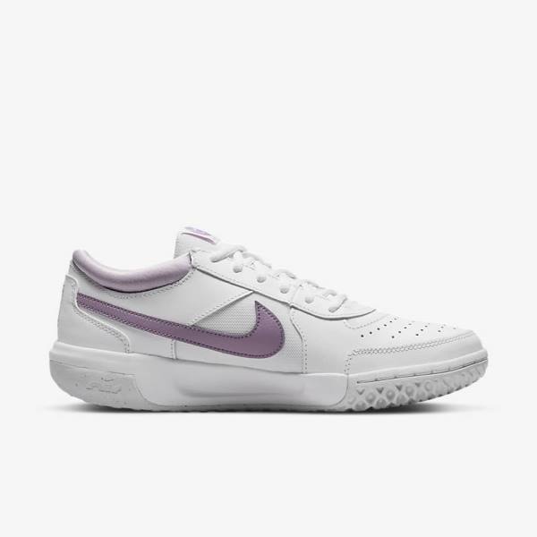 Nike NikeCourt Zoom Lite 3 Tennisschoenen Dames Wit | NK219ACZ