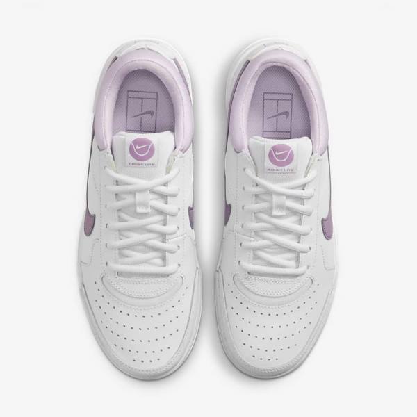 Nike NikeCourt Zoom Lite 3 Tennisschoenen Dames Wit | NK219ACZ