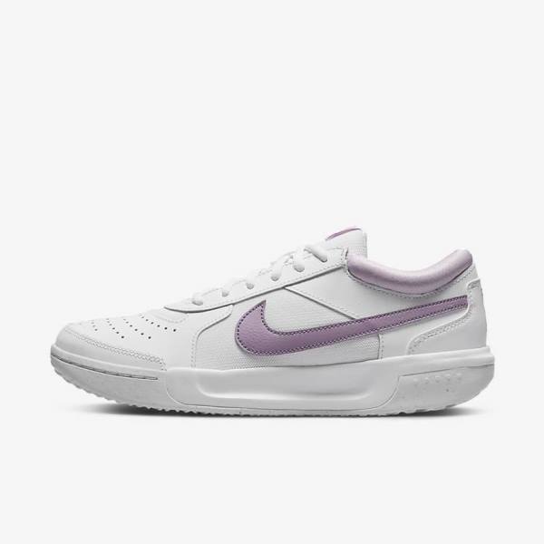 Nike NikeCourt Zoom Lite 3 Tennisschoenen Dames Wit | NK219ACZ