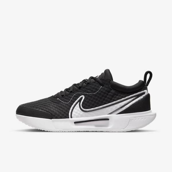 Nike NikeCourt Zoom Pro Hard Court Tennisschoenen Heren Zwart Wit | NK517VUH