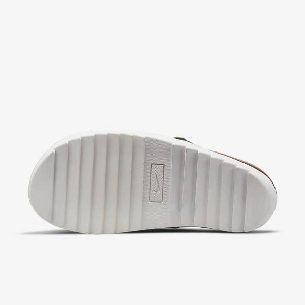 Nike Offline 2.0 Mule Sneakers Heren Olijfgroen Lichtgrijs Wit Groen | NK765MUA