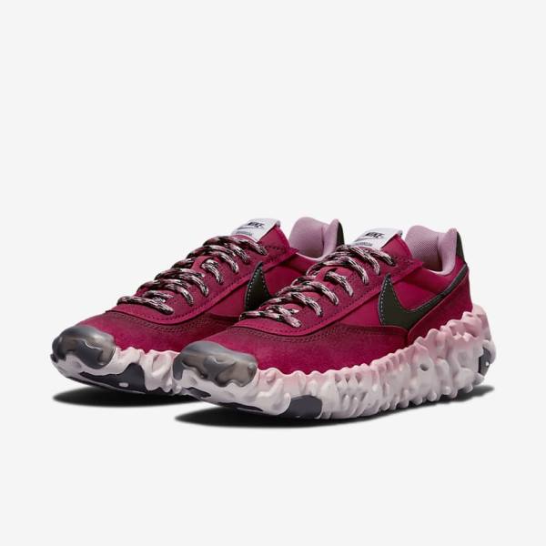 Nike OverBreak SP Sneakers Heren Rood Platina Paars Zwart | NK103IGQ