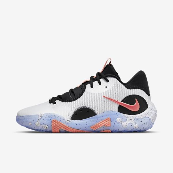 Nike PG 6 Basketbalschoenen Dames Wit Zwart Blauw Rood | NK432SDK