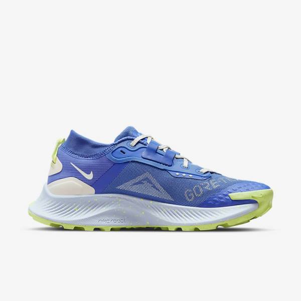 Nike Pegasus Trail 3 GORE-TEX Waterdichte Trail Hardloopschoenen Dames Blauw Bruin Grijs | NK086XJD