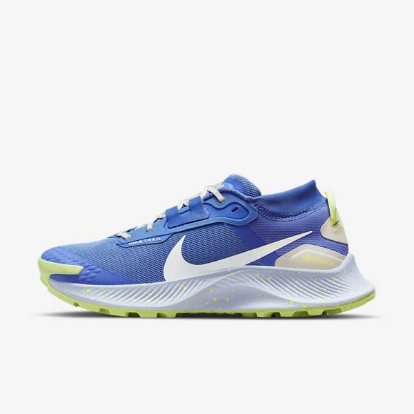 Nike Pegasus Trail 3 GORE-TEX Waterdichte Trail Hardloopschoenen Dames Blauw Bruin Grijs | NK086XJD