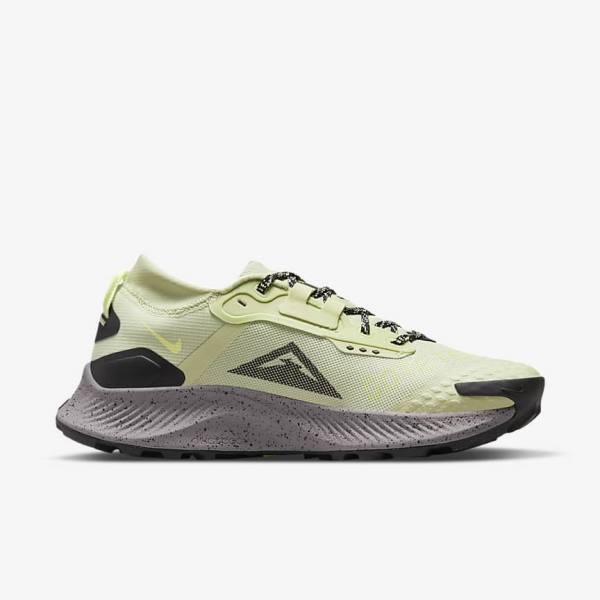 Nike Pegasus Trail 3 GORE-TEX Waterdichte Trail Hardloopschoenen Dames Olijfgroen Zwart Grijs | NK614YWO