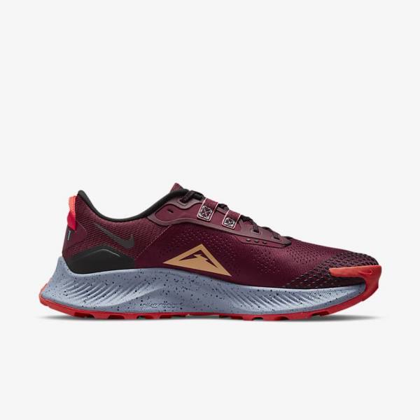 Nike Pegasus Trail 3 Trail Hardloopschoenen Heren Zwart Lichtrood Bruin | NK281AVT