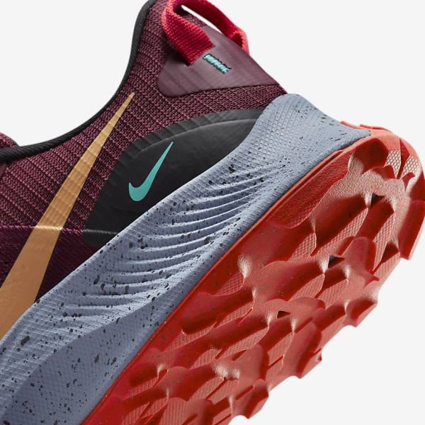 Nike Pegasus Trail 3 Trail Hardloopschoenen Heren Zwart Lichtrood Bruin | NK281AVT