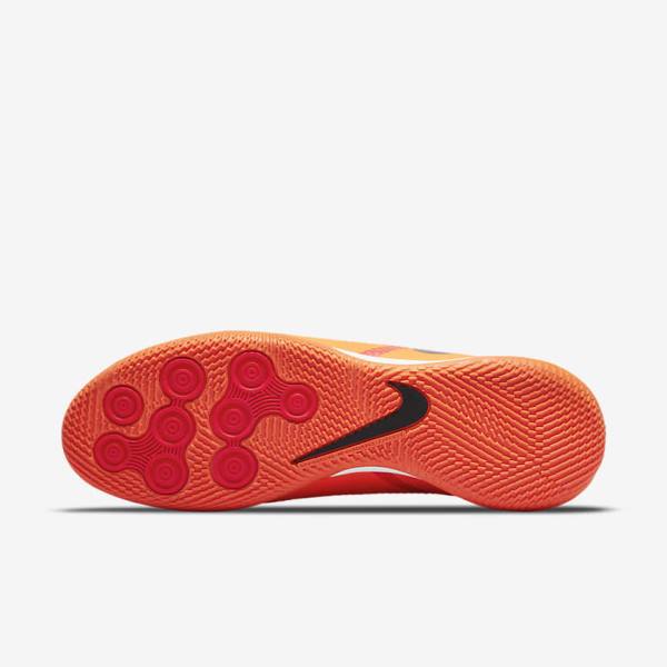 Nike Phantom GT2 Academy Dynamic Fit IC Indoor Court Voetbalschoenen Heren Oranje Lichtrood Zwart | NK690UXH