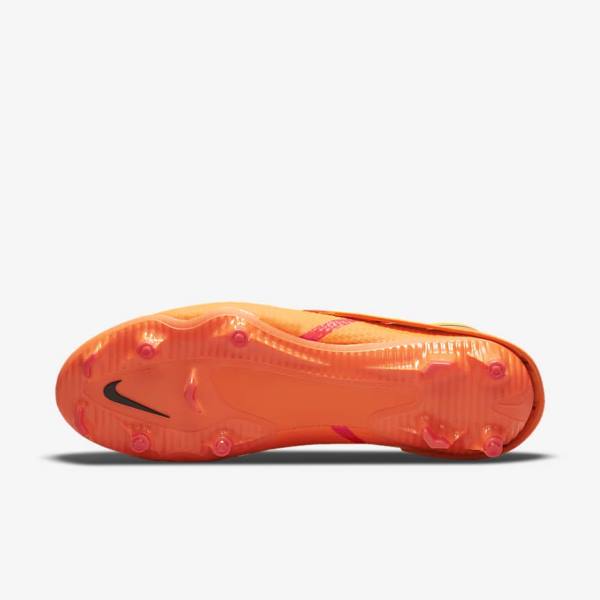 Nike Phantom GT2 Academy FlyEase MG Multi-Grounds Voetbalschoenen Heren Oranje Lichtrood Zwart | NK061PBM