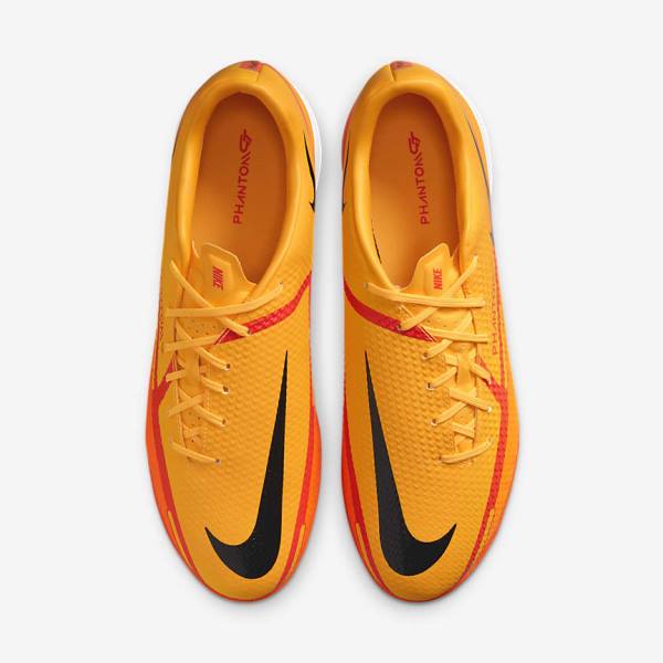 Nike Phantom GT2 Academy IC Indoor-Court Voetbalschoenen Heren Oranje Lichtrood Zwart | NK703LSQ