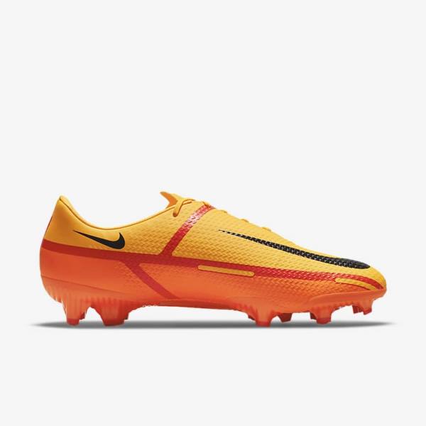 Nike Phantom GT2 Academy MG Multi-Ground Voetbalschoenen Heren Oranje Lichtrood Zwart | NK170AJG