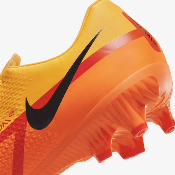 Nike Phantom GT2 Academy MG Multi-Ground Voetbalschoenen Heren Oranje Lichtrood Zwart | NK170AJG