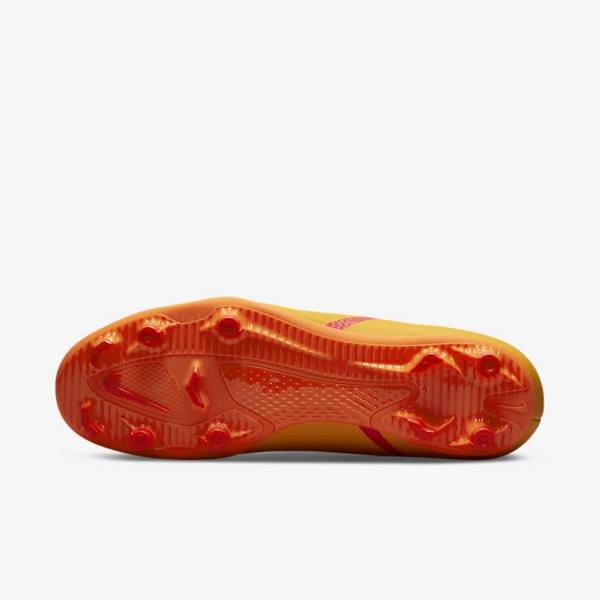 Nike Phantom GT2 Club MG Multi-Ground Voetbalschoenen Heren Oranje Lichtrood Zwart | NK283RLN