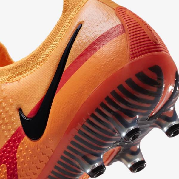 Nike Phantom GT2 Elite AG-Pro Artificial-Grass Voetbalschoenen Heren Oranje Lichtrood Zwart | NK519ZQR