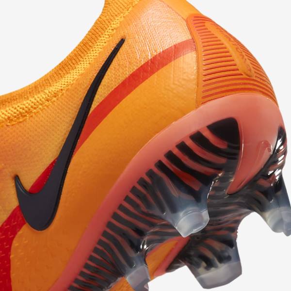 Nike Phantom GT2 Elite FG Firm-Ground Voetbalschoenen Heren Oranje Lichtrood Zwart | NK079QEB