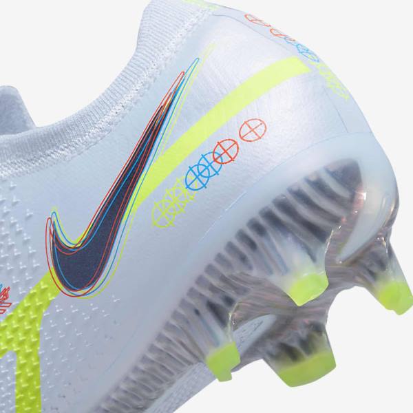 Nike Phantom GT2 Elite FG Firm-Ground Voetbalschoenen Heren Grijs Lichtblauw | NK287CTI