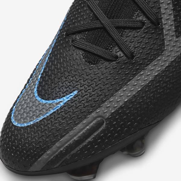 Nike Phantom GT2 Elite FG Firm-Ground Voetbalschoenen Heren Zwart Grijs | NK390XJF