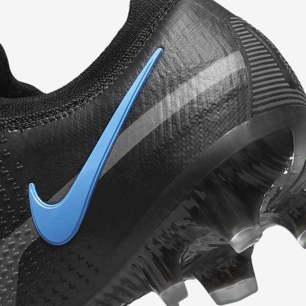 Nike Phantom GT2 Elite FG Firm-Ground Voetbalschoenen Heren Zwart Grijs | NK390XJF