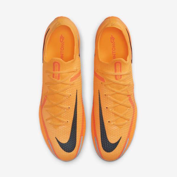 Nike Phantom GT2 Elite SG-Pro AC Soft-Ground Voetbalschoenen Heren Oranje Lichtrood Zwart | NK692FAG