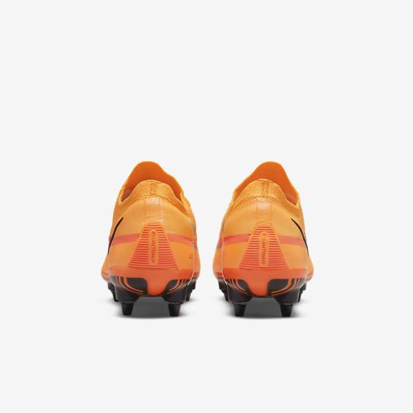 Nike Phantom GT2 Elite SG-Pro AC Soft-Ground Voetbalschoenen Heren Oranje Lichtrood Zwart | NK692FAG