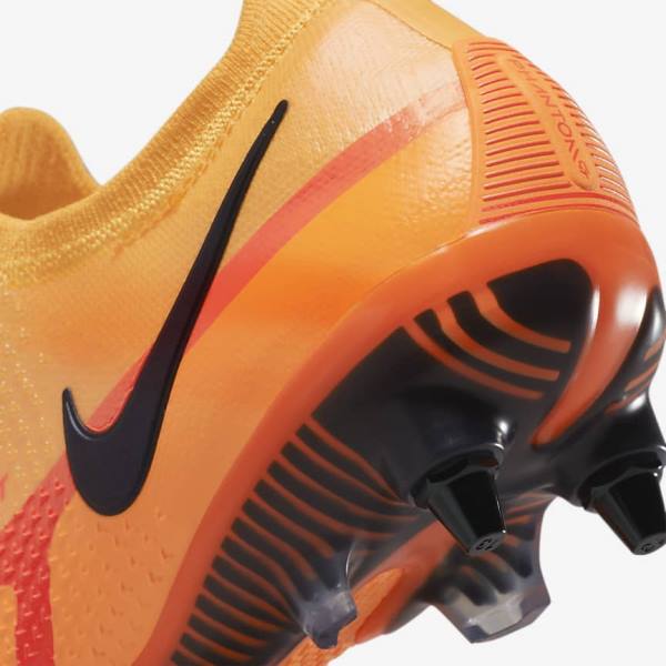 Nike Phantom GT2 Elite SG-Pro AC Soft-Ground Voetbalschoenen Heren Oranje Lichtrood Zwart | NK692FAG