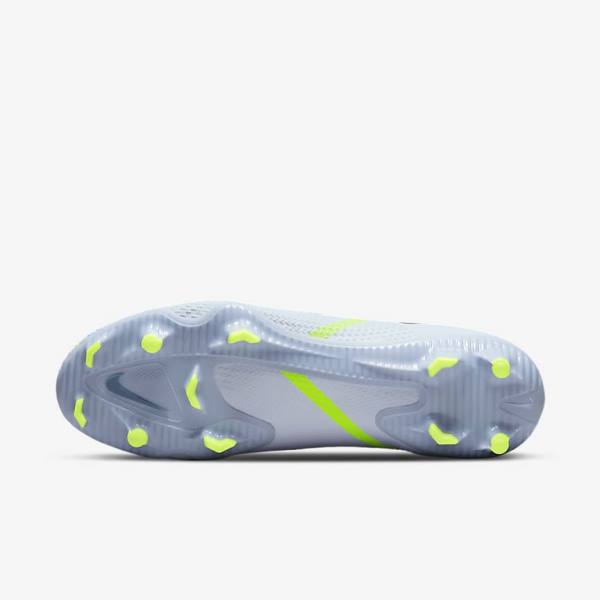 Nike Phantom GT2 Pro FG Firm-Ground Voetbalschoenen Heren Grijs Lichtblauw | NK451RBL