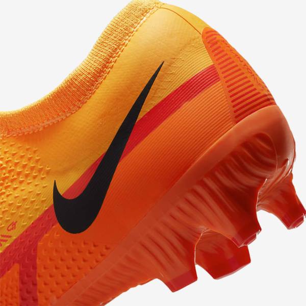 Nike Phantom GT2 Pro FG Firm-Ground Voetbalschoenen Heren Oranje Lichtrood Zwart | NK985LDB