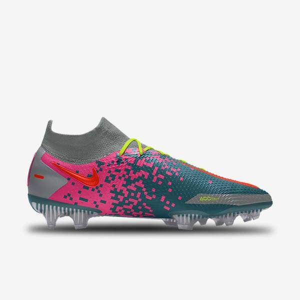 Nike Phantom GT Elite By You Custom Firm Ground Voetbalschoenen Dames Gekleurd | NK017VRU