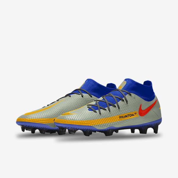 Nike Phantom GT Elite By You Custom Firm Ground Voetbalschoenen Dames Gekleurd | NK251GFX