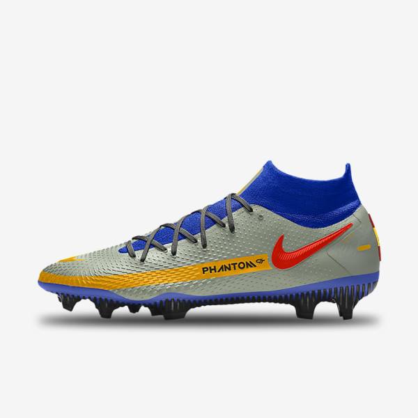 Nike Phantom GT Elite By You Custom Firm Ground Voetbalschoenen Dames Gekleurd | NK251GFX