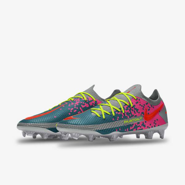 Nike Phantom GT Elite By You Custom Firm Ground Voetbalschoenen Dames Gekleurd | NK931CTH