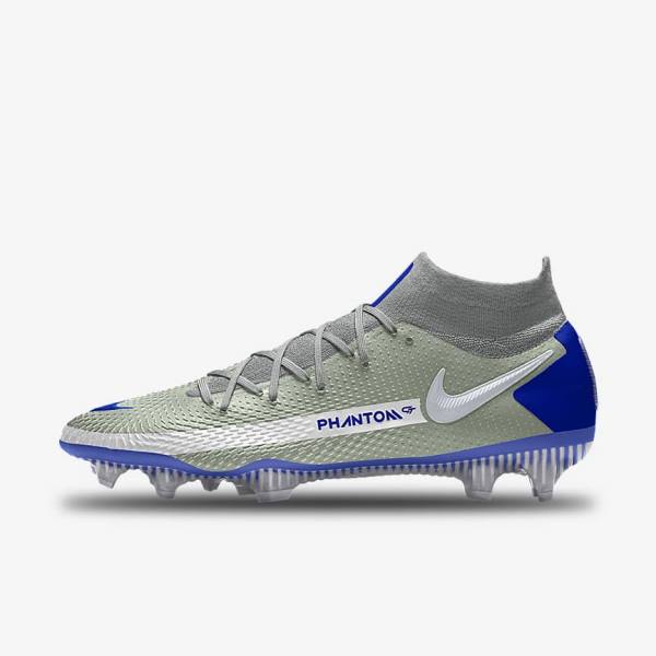 Nike Phantom GT Elite By You Custom Firm Ground Voetbalschoenen Dames Gekleurd | NK957VCT