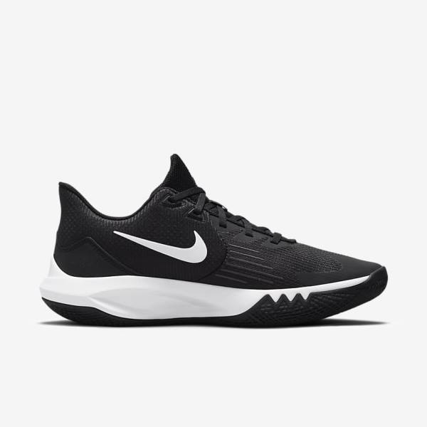 Nike Precision 5 Basketbalschoenen Dames Zwart Donkergrijs Wit | NK257PDV