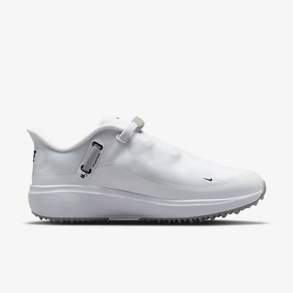 Nike React Ace Tour Golfschoenen Dames Wit Lichtgrijs Zwart | NK295YPM