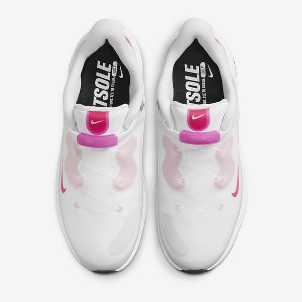 Nike React Ace Tour Golfschoenen Dames Wit Zwart Roze | NK602NHU