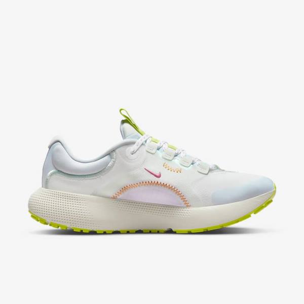 Nike React Escape Run Weg Hardloopschoenen Dames Wit Groen Gekleurd | NK578EPW