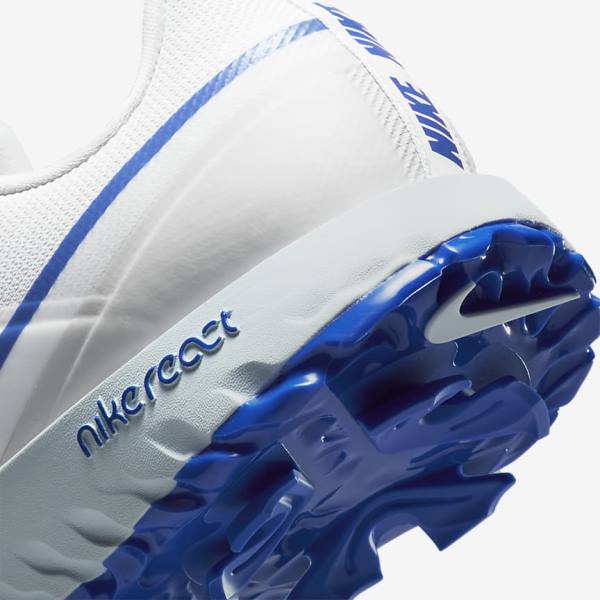 Nike React Infinity Pro Golfschoenen Heren Wit Platina Blauw | NK526ICG