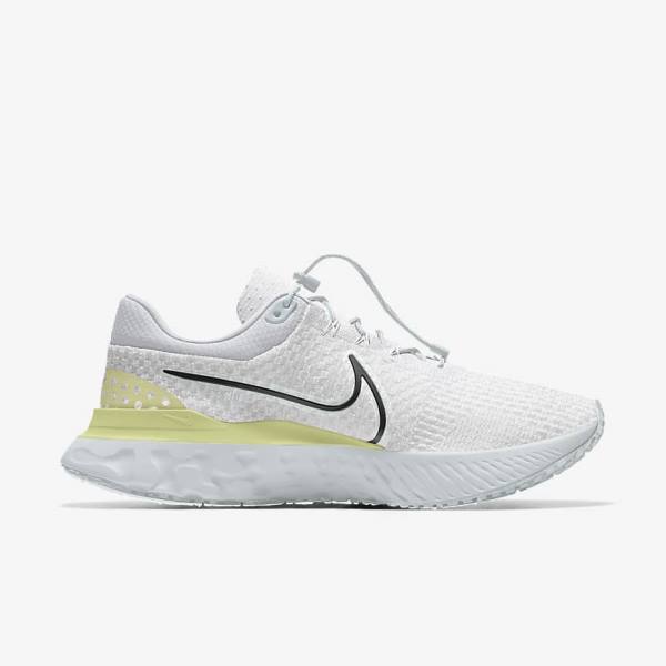 Nike React Infinity Run 3 By You Custom Weg Hardloopschoenen Heren Wit | NK327RWF