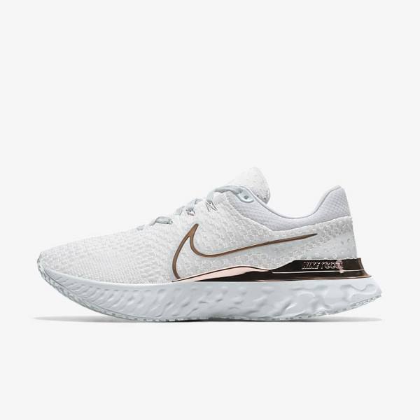 Nike React Infinity Run 3 By You Custom Weg Hardloopschoenen Dames Wit | NK539QZD