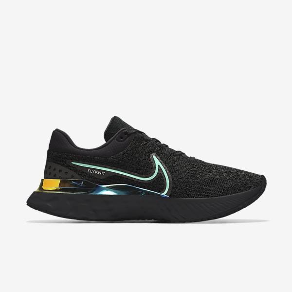 Nike React Infinity Run 3 By You Custom Weg Hardloopschoenen Dames Zwart | NK682JAU