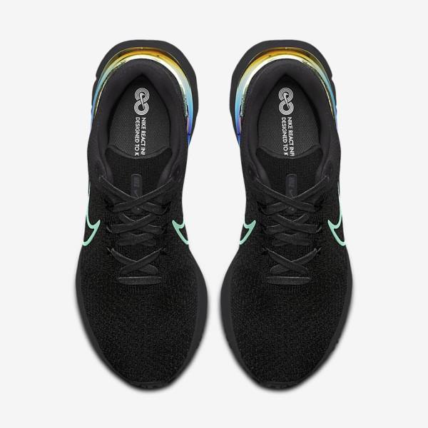 Nike React Infinity Run 3 By You Custom Weg Hardloopschoenen Dames Zwart | NK682JAU