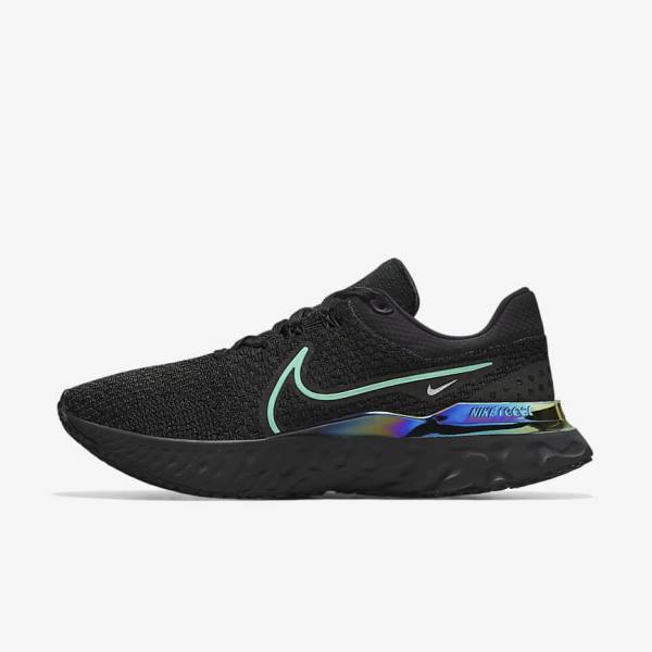 Nike React Infinity Run 3 By You Custom Weg Hardloopschoenen Dames Zwart | NK682JAU