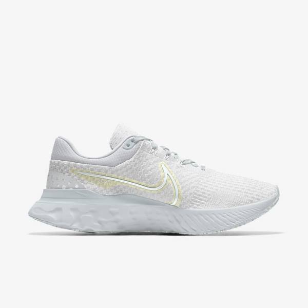 Nike React Infinity Run 3 By You Custom Weg Hardloopschoenen Dames Wit | NK918THP