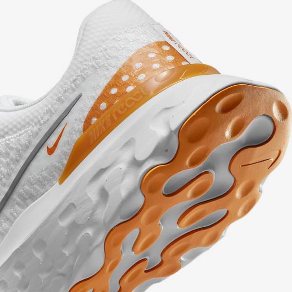 Nike React Infinity Run Flyknit 3 Weg Hardloopschoenen Heren Wit Grijs | NK564ZNT