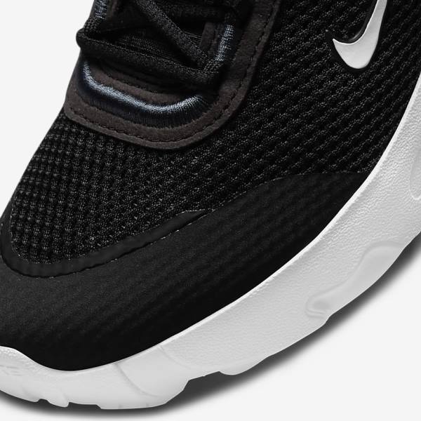 Nike React Live Older Sneakers Kinderen Zwart Donkergrijs Wit | NK081AVQ