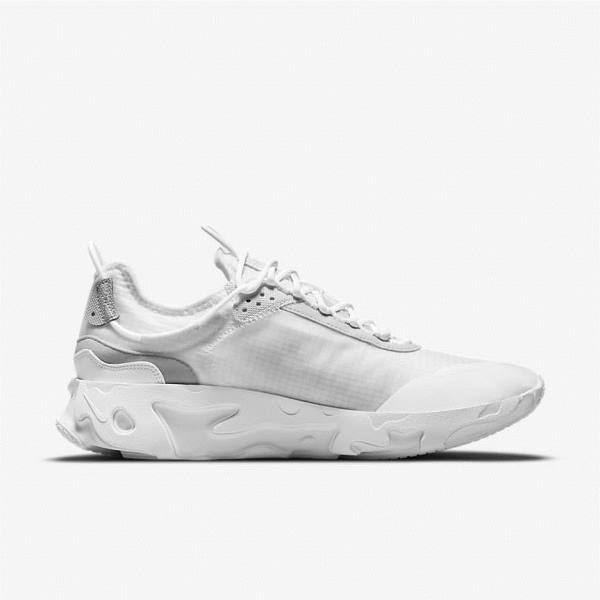 Nike React Live Sneakers Heren Wit Platina Wit | NK357BVO