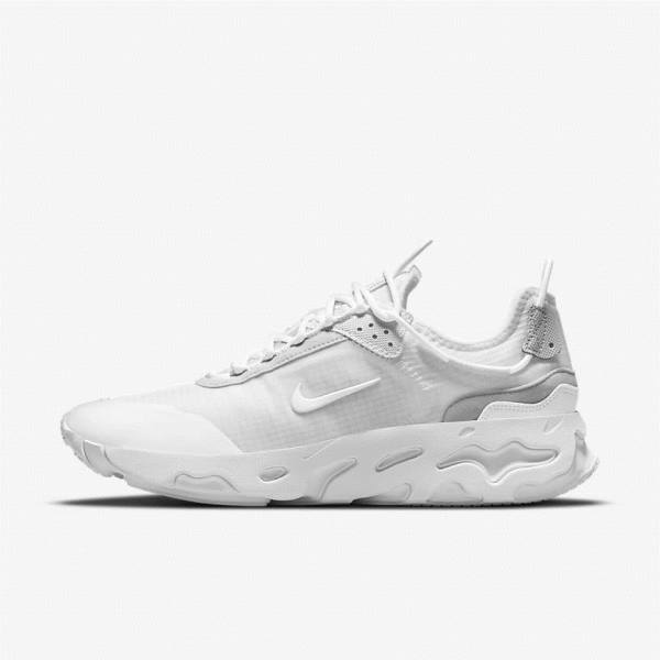 Nike React Live Sneakers Heren Wit Platina Wit | NK357BVO