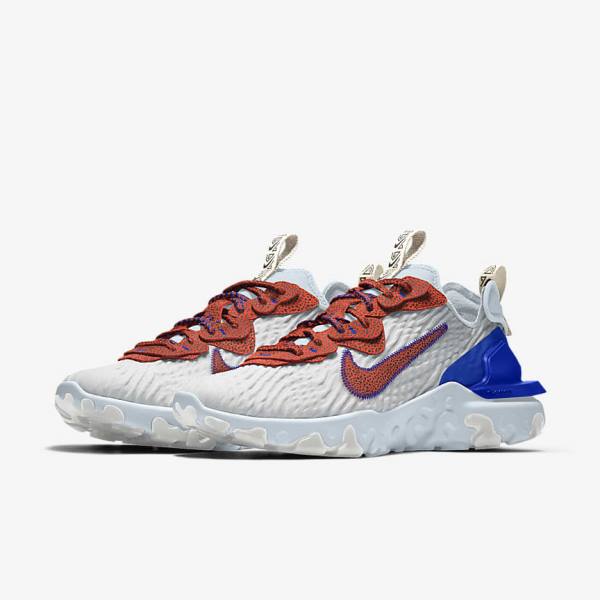 Nike React Vision By You Custom Lifestyle Sneakers Heren Gekleurd | NK015HAR