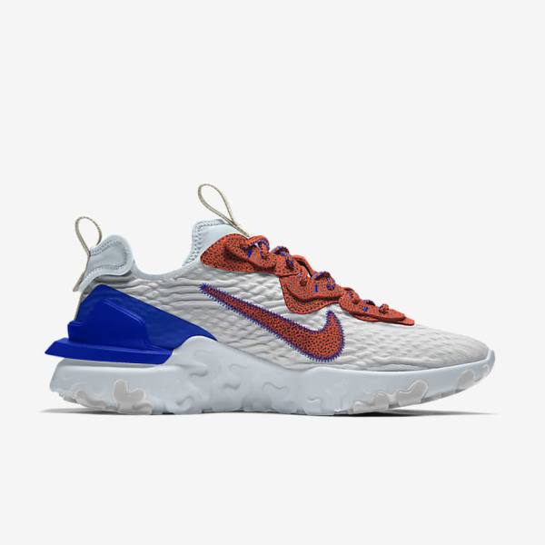 Nike React Vision By You Custom Lifestyle Sneakers Heren Gekleurd | NK015HAR